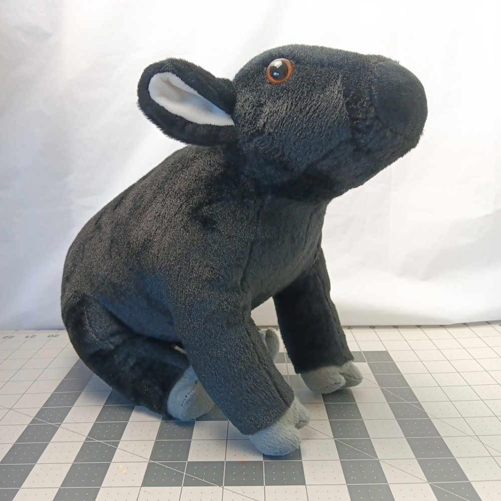 XOXO Barn Boutique Black Cow Plush Farm Animal Stuffed Toy Replacement